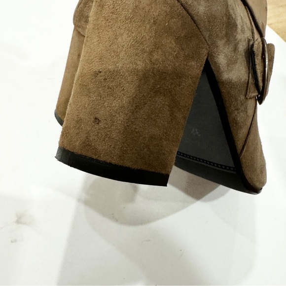Andrea Carrano Ronda taupe suede ankle boot Made in Italy NEW - Picture 9 of 12